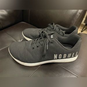 NOBULL black trainers. Men’s size 12
